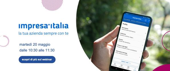 Banner webinar APP Impresa italia