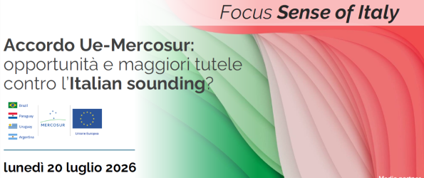 Focus sense of Italy - Mercosur e Italian sounding