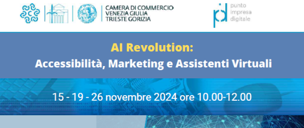 AI REVOLUTION: ACCESSIBILITÀ, MARKETING E ASSISTENTI VIRTUALI 