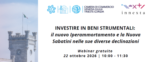 Webinar Innexta - Portale agevolazioni