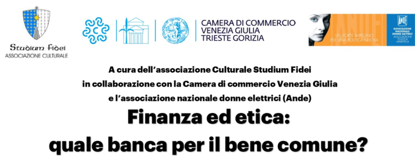 Banner Finanza ed etica: quale banca per il bene comune?