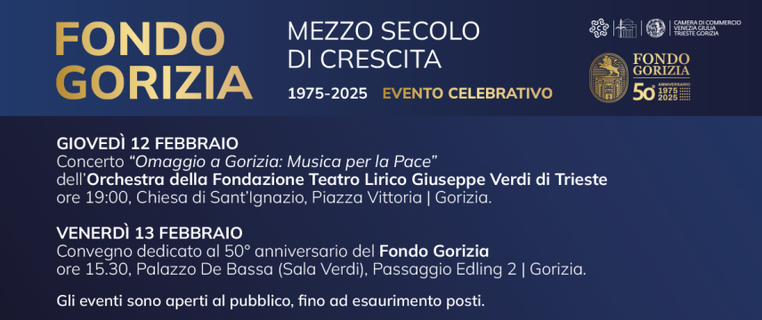 50° anniversario Fondo Gorizia