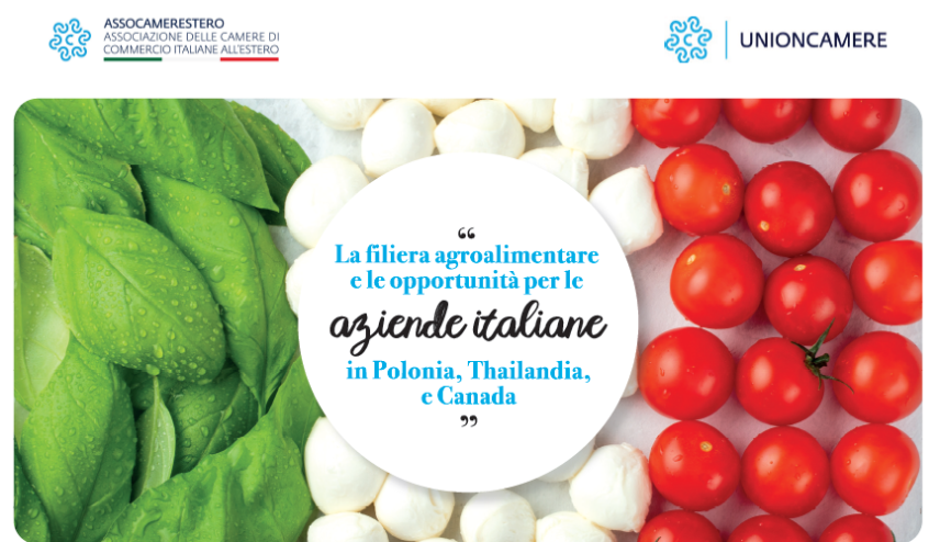 Export agroalimentare: tre webinar per orientarsi nei mercati di Polonia, Thailandia e Canada