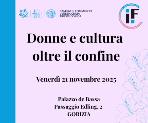Evento Imprenditoria femminile "Donne e cultura oltre il confine"