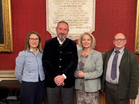 Incontro Università Klagenfurt e Alpe Adria Network