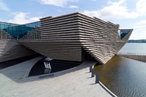 V&A Dundee, realizzazione dell'architetto Kengo Kuma