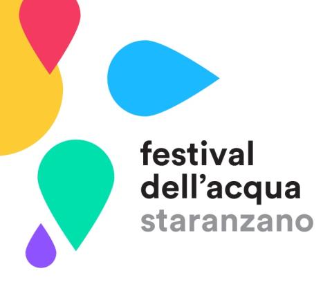 Festival dell'acqua staranzano Gocce di diverso colore e testo festival dell'acqua staranzano