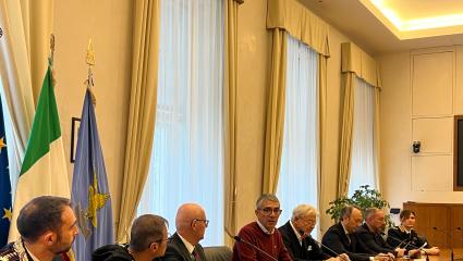 Conferenza stampa vigilantes