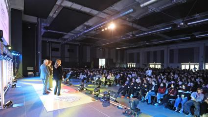 14° Salone delle Professioni e delle Competenze al Generali Convention Center Trieste -  palco e platea  