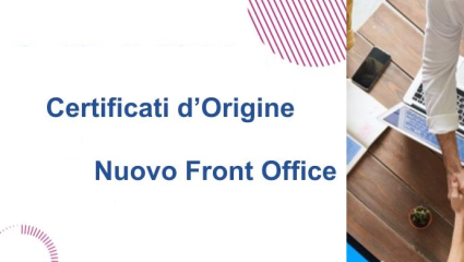 Nuovo Front office Commercio Estero