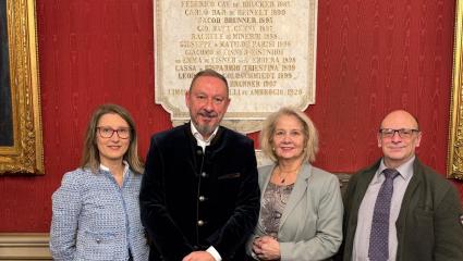 Incontro Università Klagenfurt e Alpe Adria Network