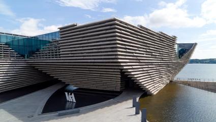 V&A Dundee, realizzazione dell'architetto Kengo Kuma