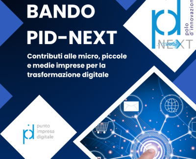 Bando PID NEXT - fino al 30 settembre