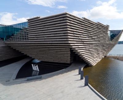 V&A Dundee, realizzazione dell'architetto Kengo Kuma