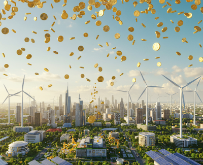una pioggia di monete cade su aziende nell'innovazione energetica