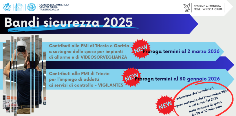 Banner Bandi sicurezza 2025-2026