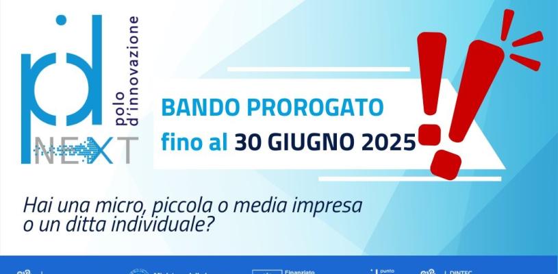 banner proroga bando PID NEXT 