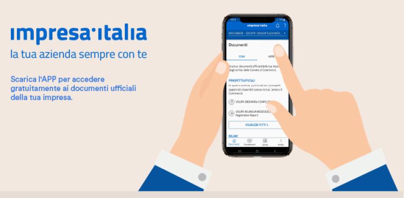 App IMPRESA ITALIA banner