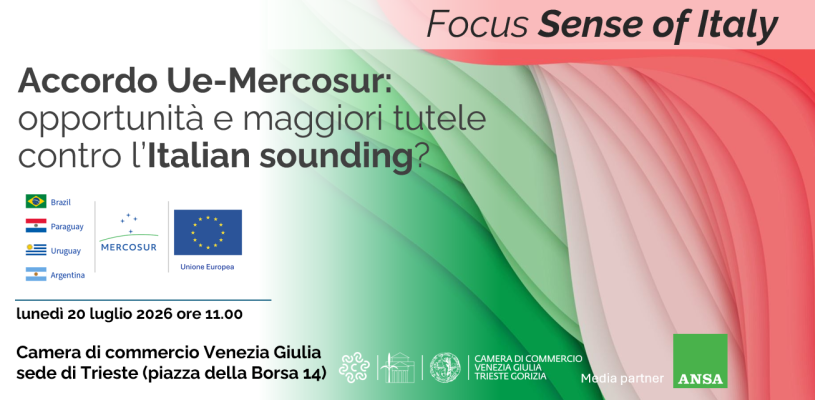 Accordo Ue-Mercosur: opportunità e maggiori tutele  contro l’Italian sounding